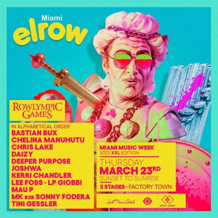 elrow returns to Miami Music Week with Rowlympic Games theme333871126 1281455436089154 4788868370356852097 N