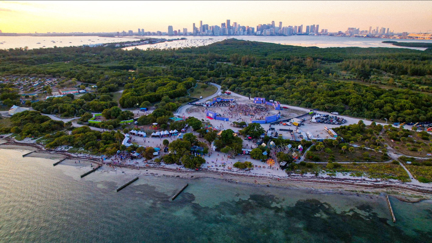 We Belong Here secures all-star lineup for 2025 return to Miami: Eric Prydz, Kaskade, Lane 8, Steve Angello, and moreCopy Of WBH Miami 2023 Drone Sunday Sunset 1