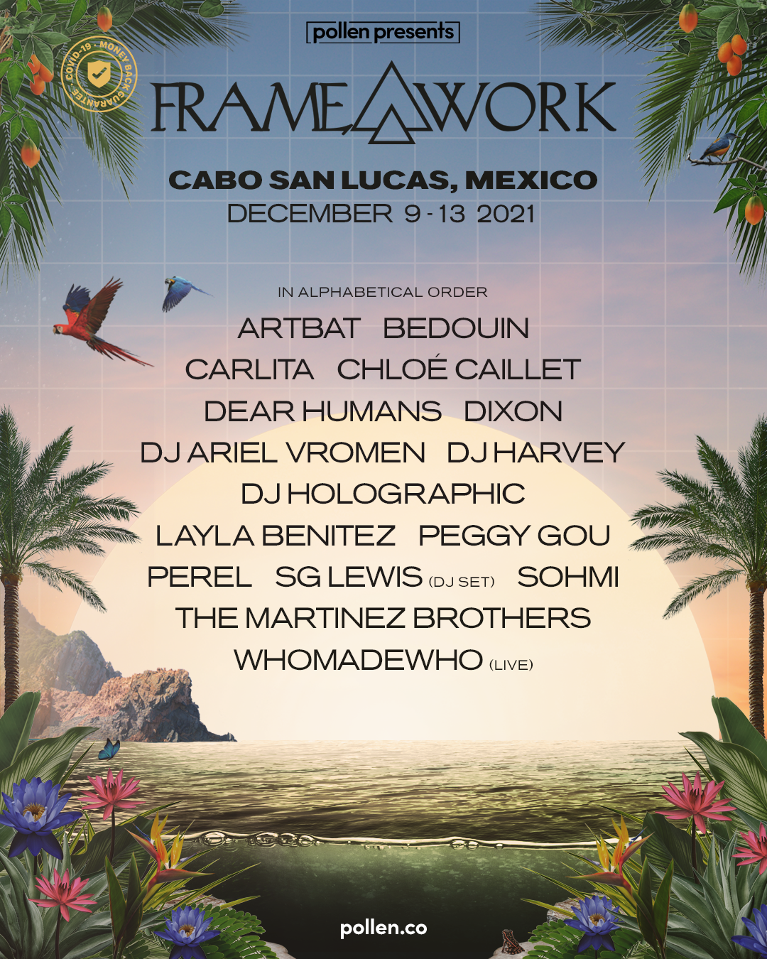 Experience Peggy Gou, The Martinez Brothers, SG Lewis, and more at new house and techno getaway, Framework Cabo5ac2a7f7 64fc 5036 Effb 65db2f852fcb.png?w=564&dpr=2